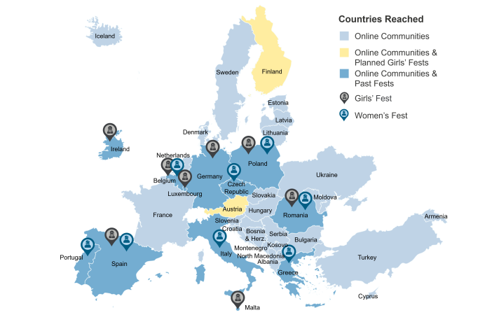 ESTEAM map