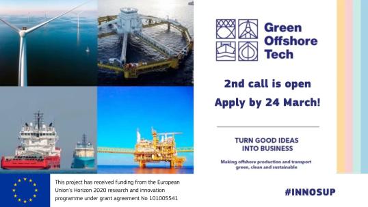 GreenOffshoreTech 2nd open call