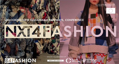 Rewatch the final event of the COSME project S4Fashion to find more about the lessons learnt and recommendations about sustainable practices in fashion