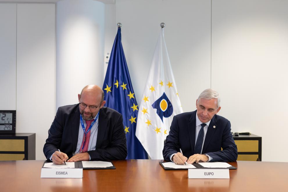 The EISMEA and the EUIPO signed a service level agreement 