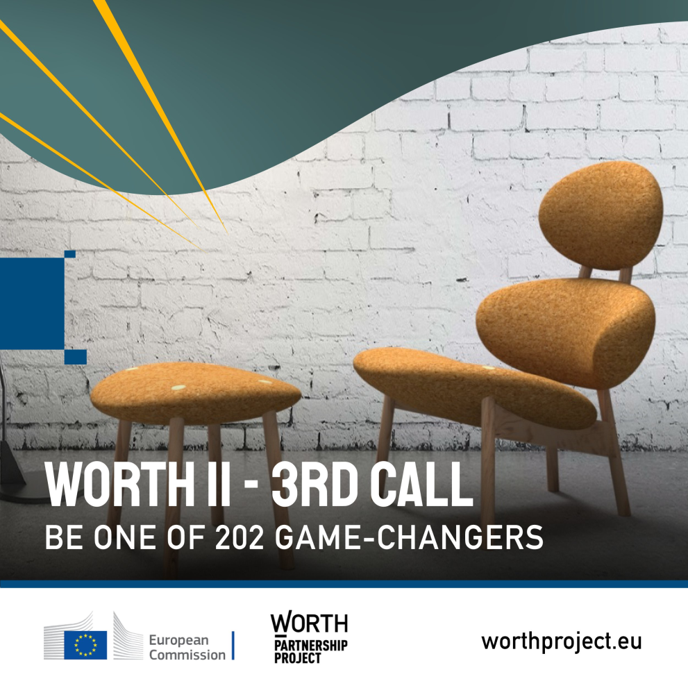 WORTH Partnership project 3rd call - Be one of 202 game-changers