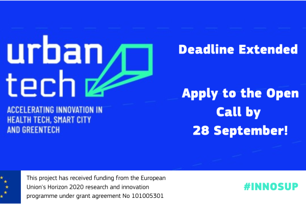 Deadline Extended - Urban Tech Open Call