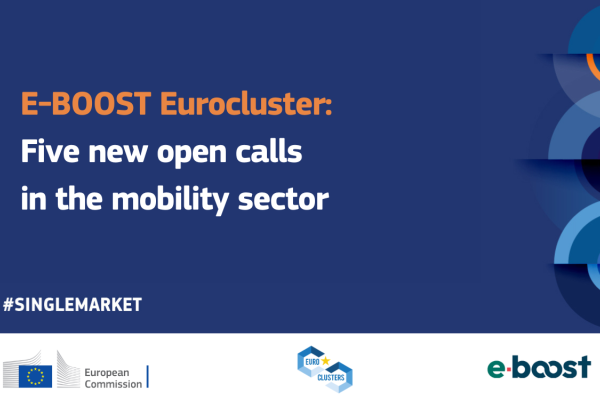 E-BOOST Eurocluster: five new open calls in the mobility sector